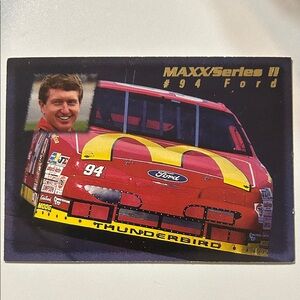 Ford MAXX Series II Racing Card - Red Bill Elliot